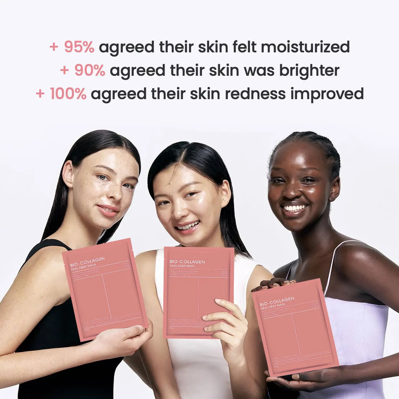 10PCS Bio Collagen Face Mask Shrink Pores Deep Hydrating Overnight Mask Moisturizing Refreshing Brightening Face Skin Care